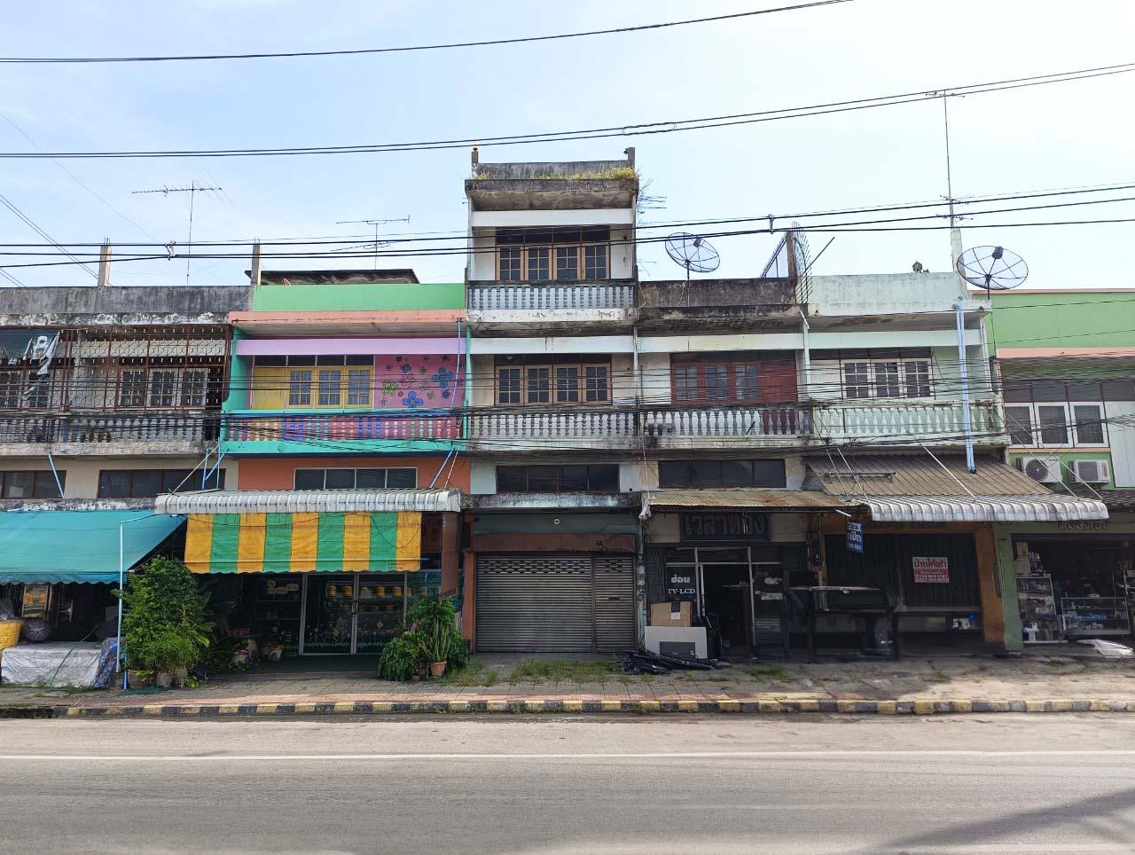 อาคารพาณิชย์ บางแพ ราชบุรี