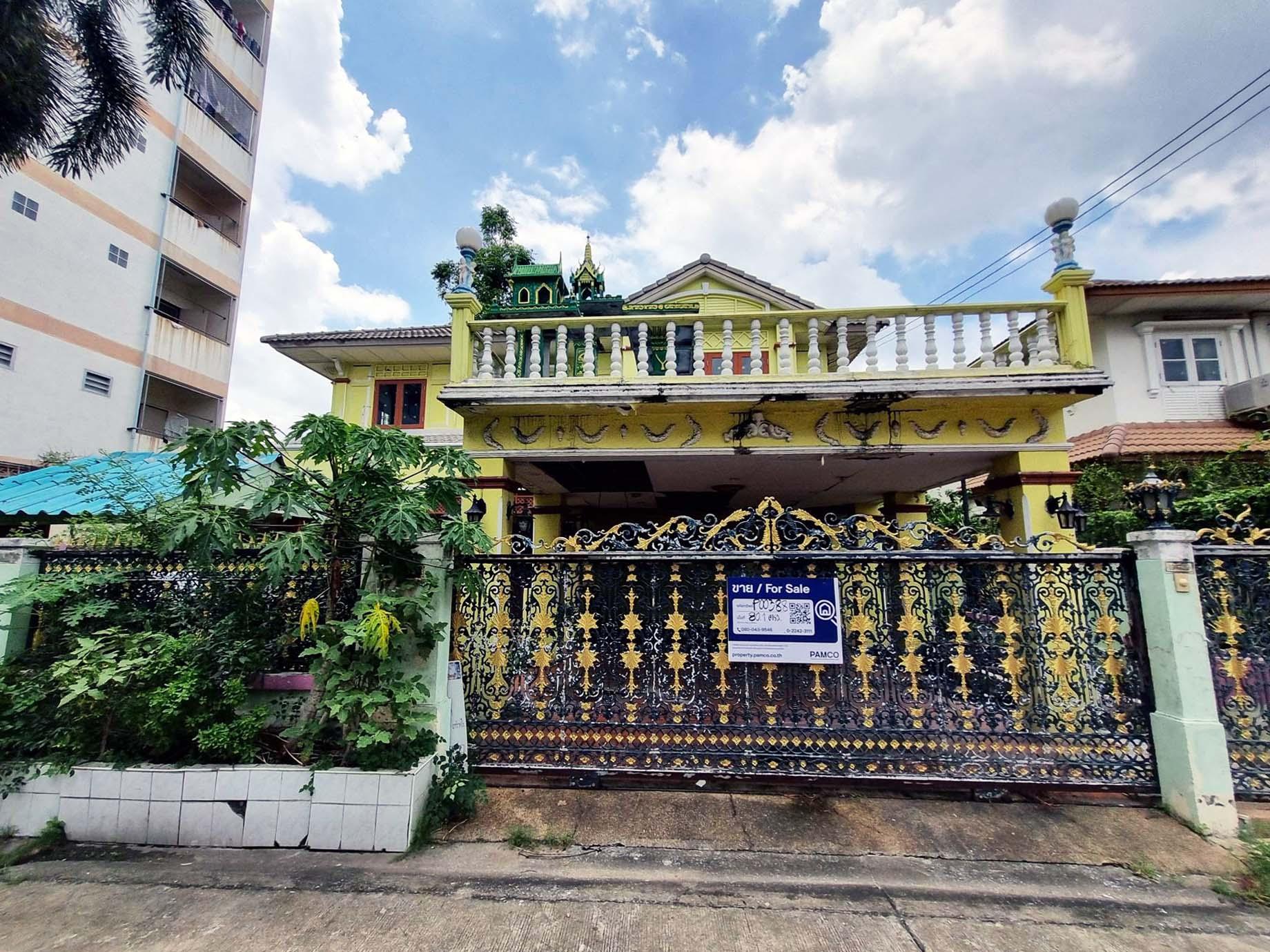 บ้านเดี่ยว มณีรินทร์ มาสเตอร์พีช ปทุมธานี
